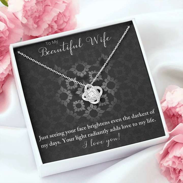 Beautiful Gift To Wife For Birthday - 925 Sterling Silver Necklace For Karwa Chauth Rakva