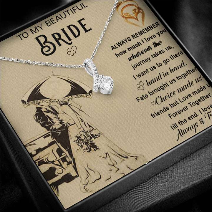 Best Gift For Wife To Be On Wedding Day Pure Silver Pendant With
