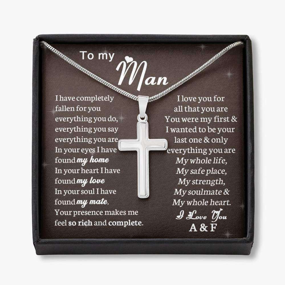 Boyfriend Necklace, Personalized Necklace Gift For Boyfriend