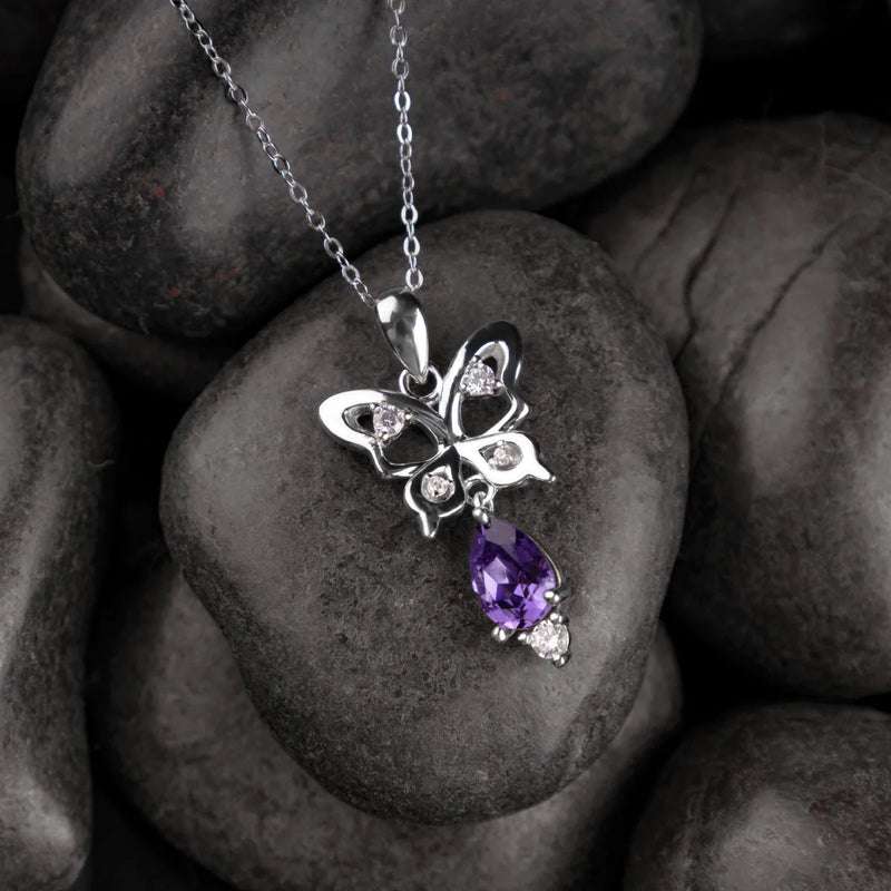 Butterfly Dreams – Swarovski Crystal Butterfly Necklace 925 Sterling  Silver Pendant by Rakva