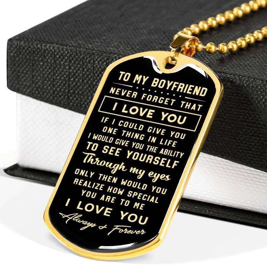 Custom Picture Dog Tag You Realize How Special You Are To Me Dog Tag Military Chain Necklace Gift For Him Rakva