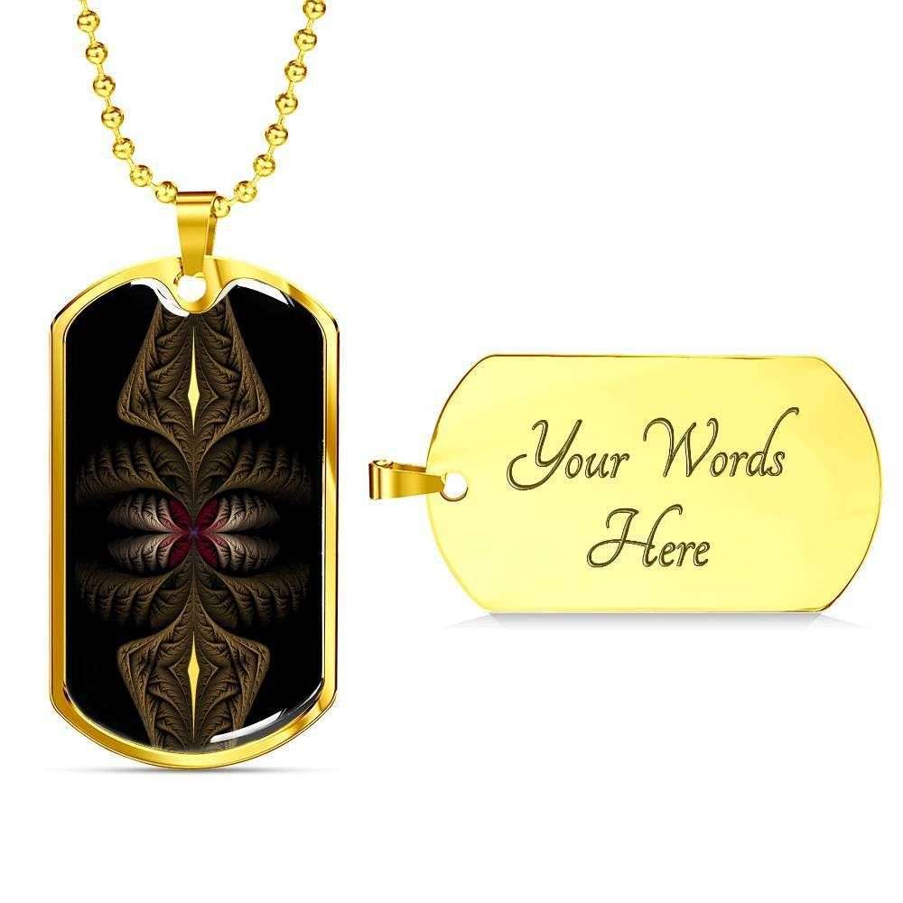 Custom Picture Unique Military Dog Tag Military Chain Necklace For Men Dog Tag Rakva