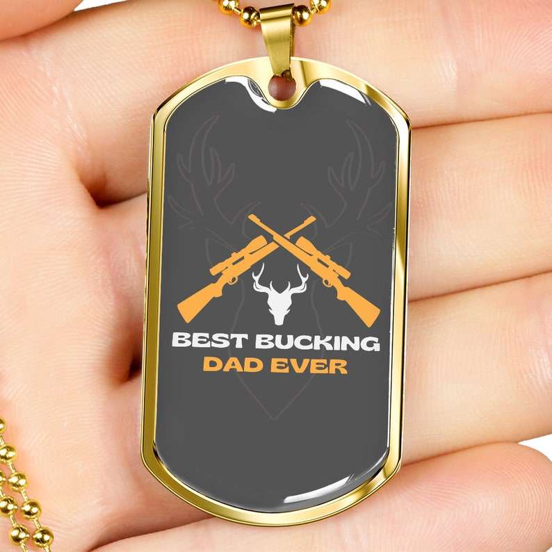Dad Dog Tag, Husband Dog Tag, Father’S Day Dog Tag Necklace, Husband Anniversary Gift Christmas Day Rakva