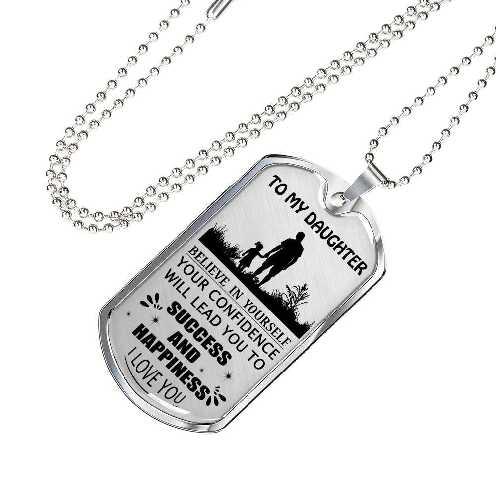 Daughter Dog Tag, Dog Tag For Daughter, Birthday Gift For Daughter Dog Tag-34 Dughter's Day Rakva