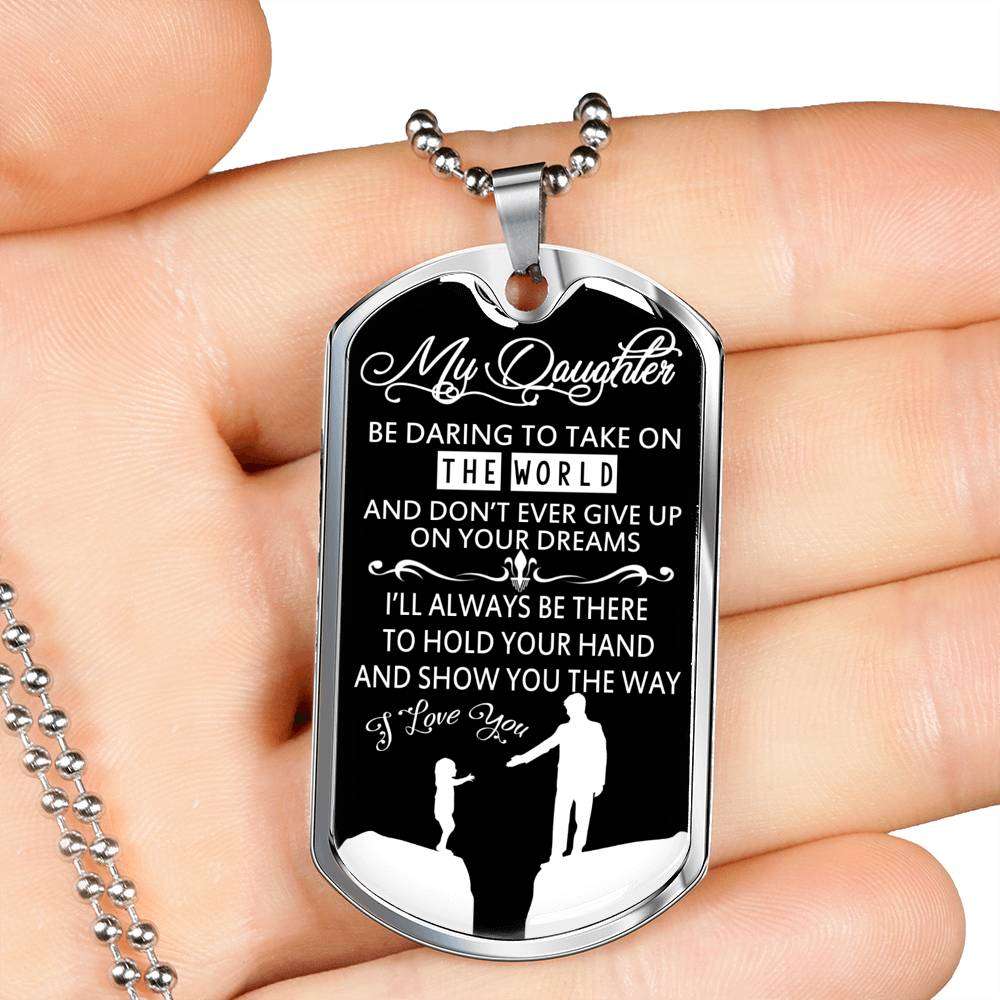 Daughter Dog Tag, Dog Tag For Daughter, Birthday Gift For Daughter Dog Tag-5 Dughter's Day Rakva