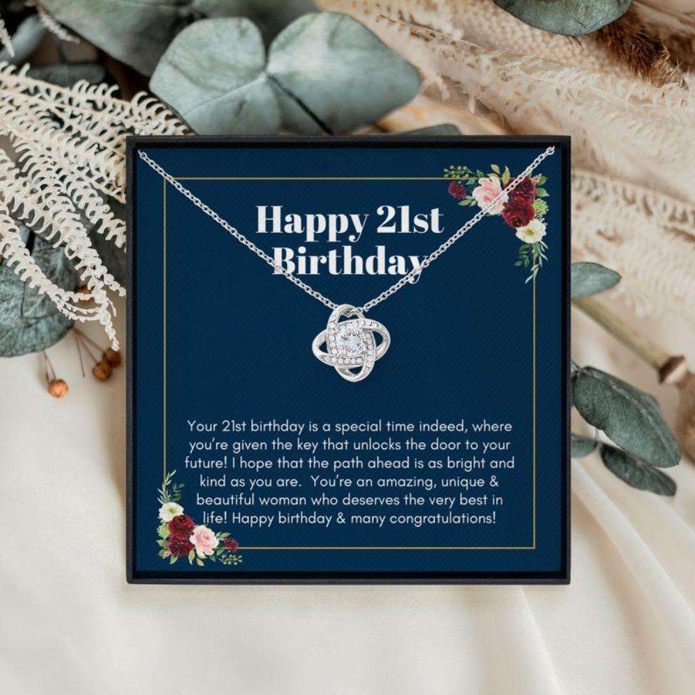 Happy Birthday Jewelry Birthday Gifts For Her Daughter Necklace