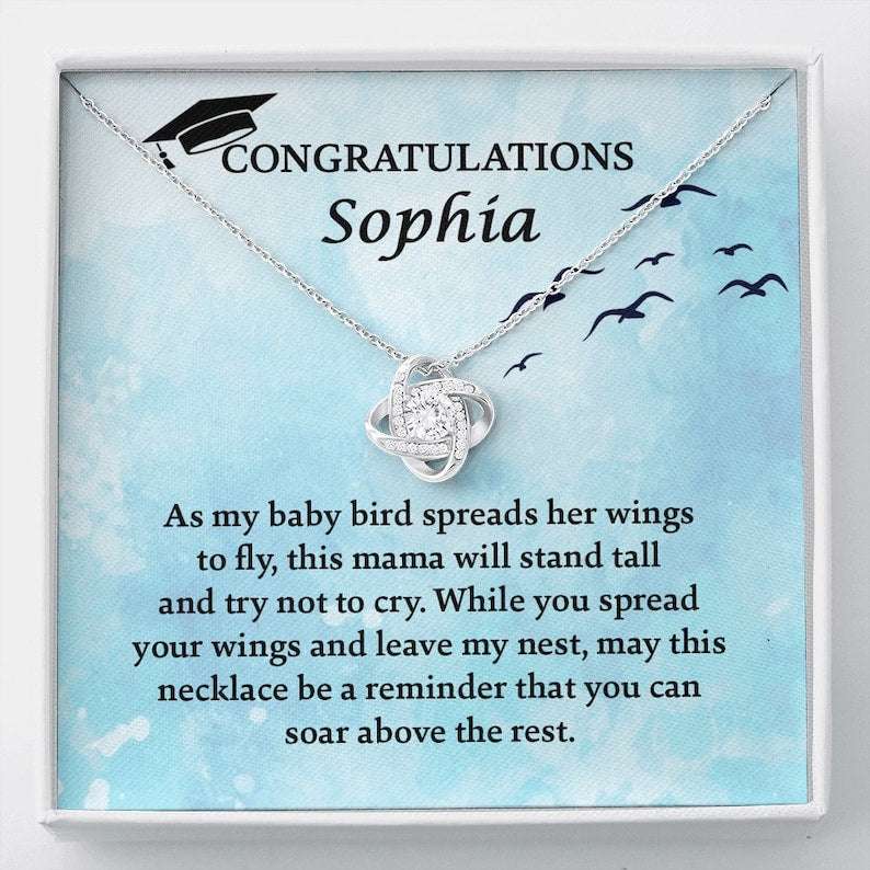 Daughter Necklace, Graduation Gift For Daughter, Class Of 2024