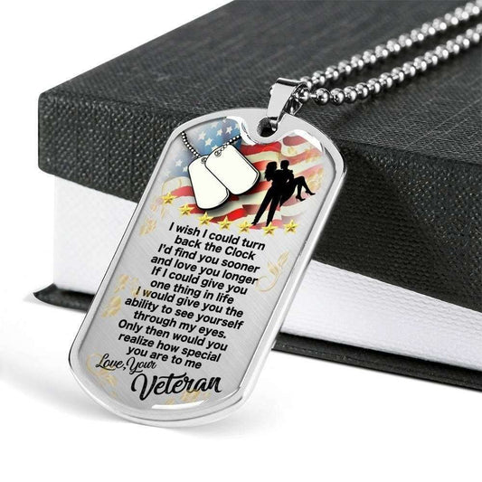 Dog Tag Custom Picture How Special You Are Dog Tag Necklace Gift For Veteran Lover Rakva