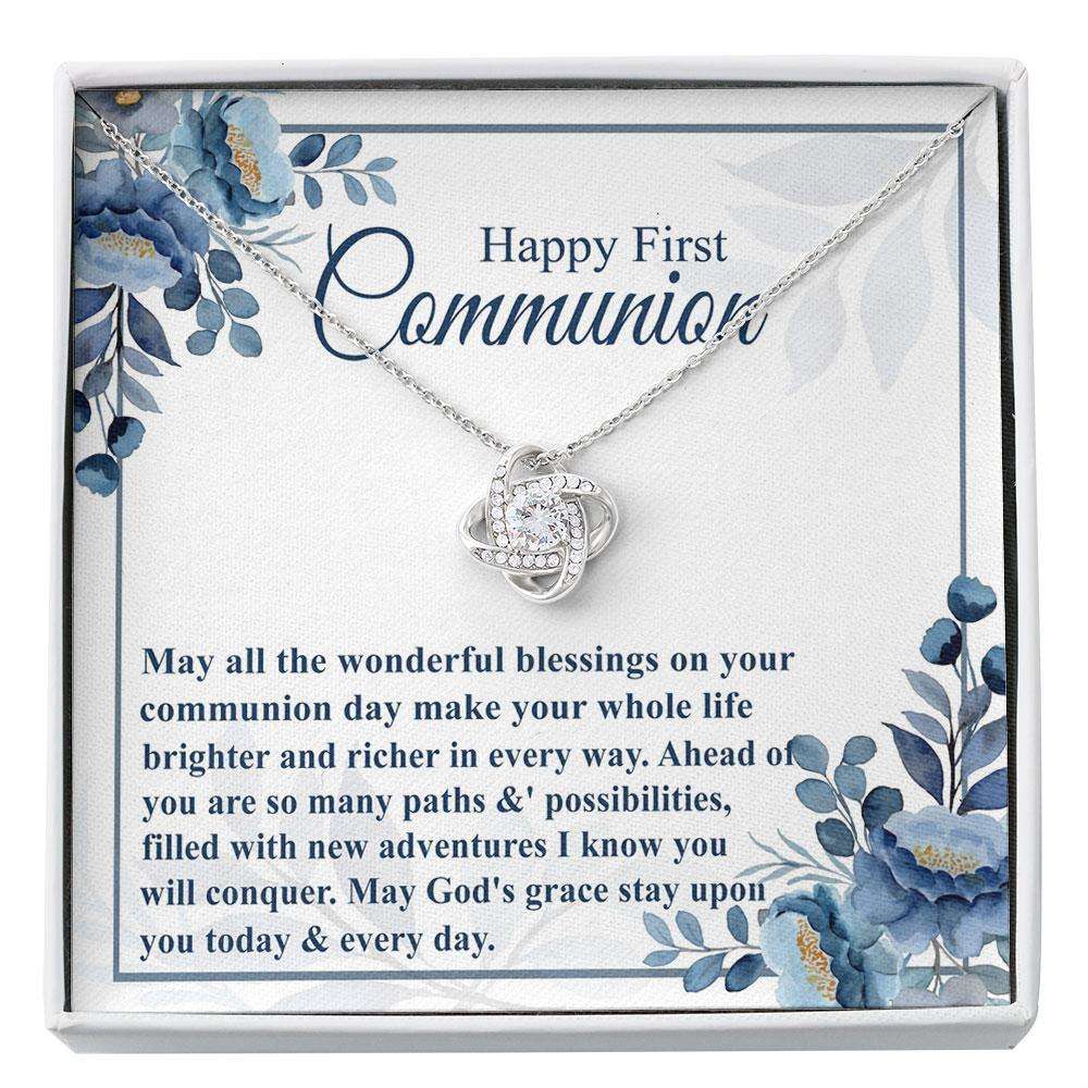 First Communion Gift Necklace, For First Communion Gift First Holy