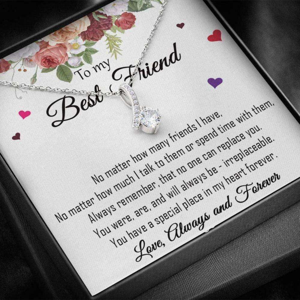 Friend Necklace, To My Best Friend Necklace, Gift For Best Friend