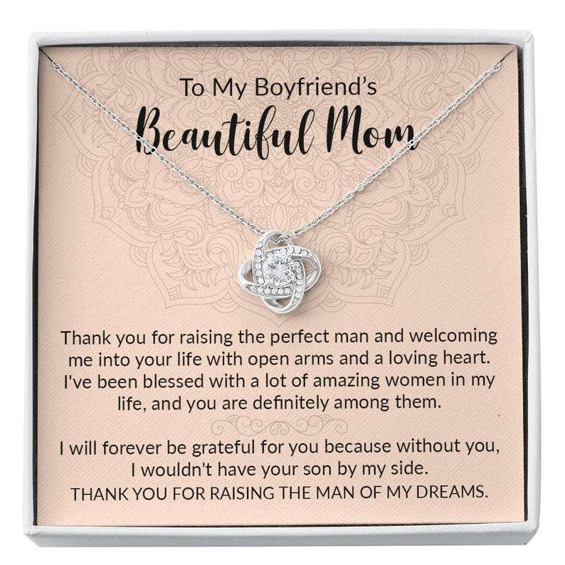 Future Mother-In-Law Necklace, Gift For Boyfriend’S Mom, Boyfriend’S Mom Gift, To My Boyfriends Mom’S Gift, Mother’S Day Necklace