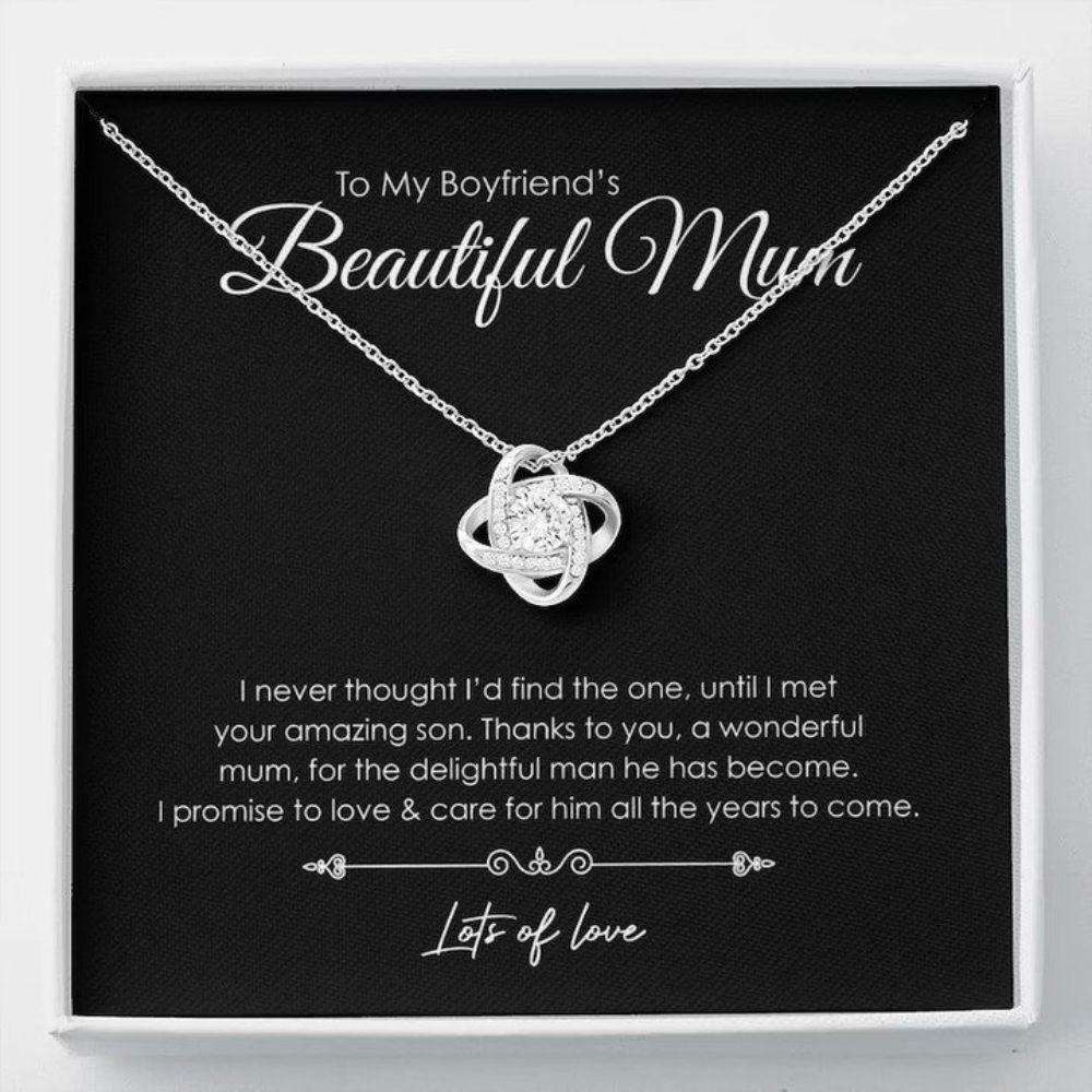Future Mother-In-Law Necklace, To My Boyfriend’S Mum, Partners Mum