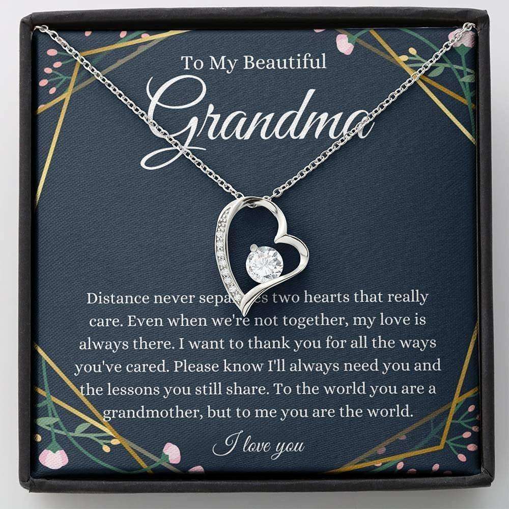 Grandmother Necklace, Gift For Grandma Necklace, Grandmother Gift