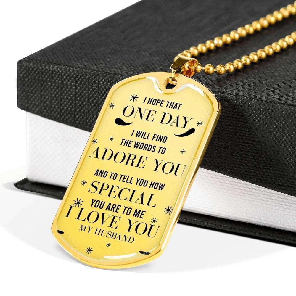 Husband Dog Tag Custom Picture, To My Husband How Special You Are Dog Tag Military Chain Necklace Gift Father's Day Rakva
