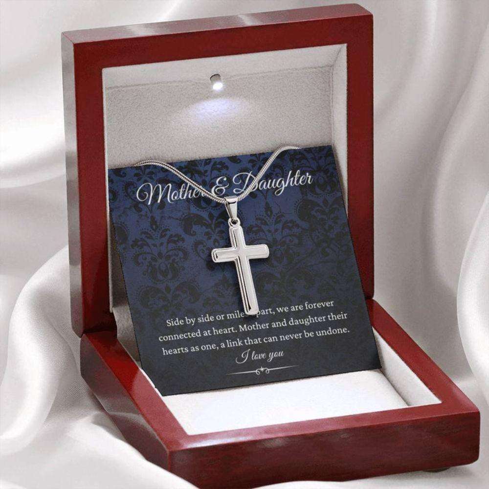 Mom Necklace, Mother & Daughter Necklace, Gift For Mom From Daughter, Sentimental Gifts For Daughter Rakva