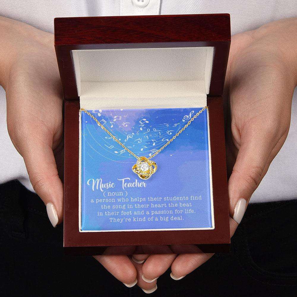 Music Teacher Gift, Music Teacher Definition Necklace, Music Lovers Gift, Teacher Retirement Gift Necklace Music Custom Necklace Rakva