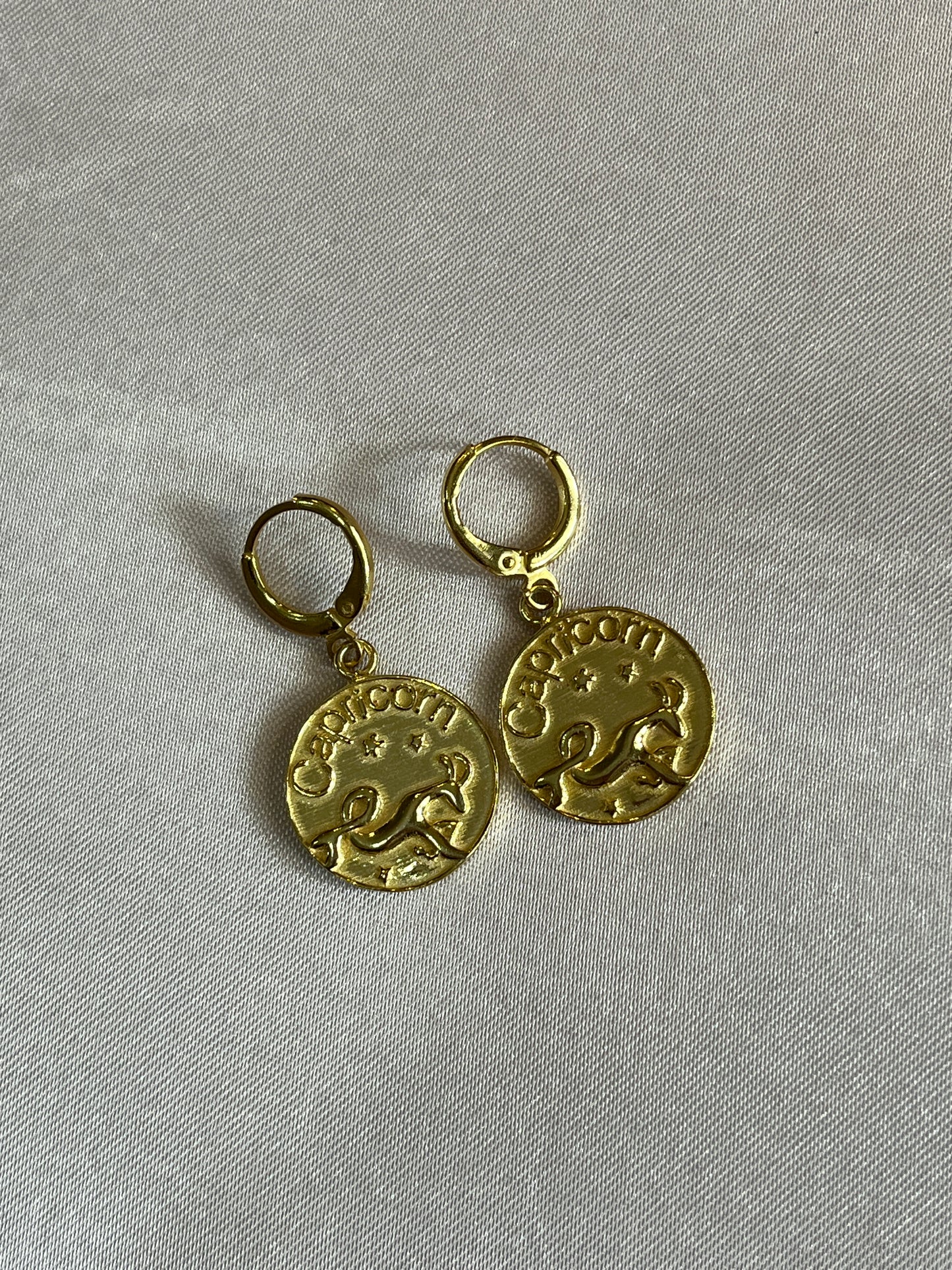 Capricorn 925 Sterling Silver Earrings – Ambitious Zodiac Jewelry | Rakva