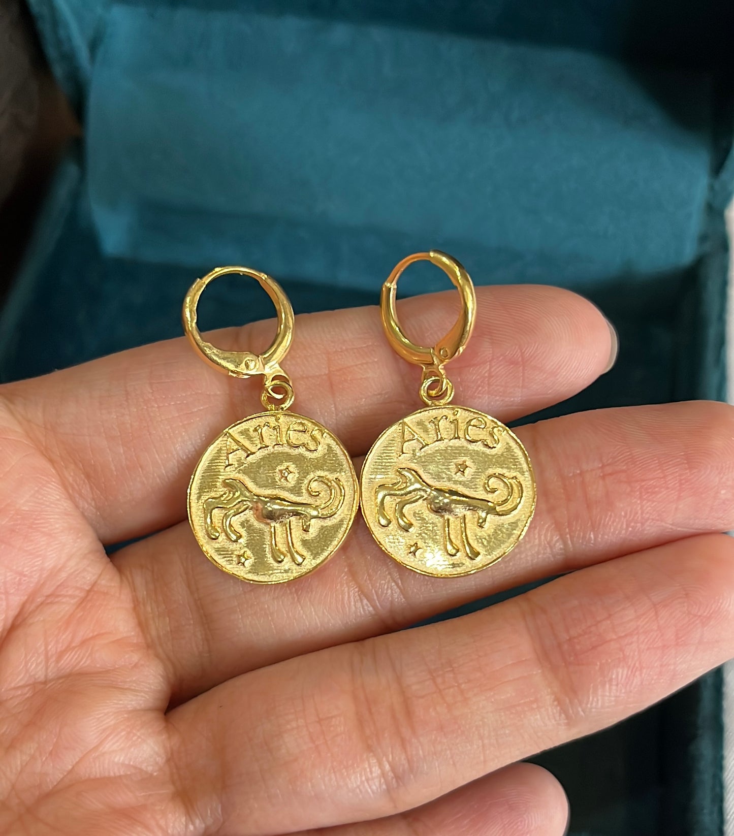 Aries 925 Sterling Silver Earrings – Bold Zodiac Jewelry | Rakva