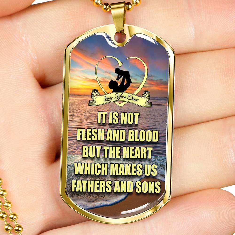 Son Dog Tag, Dog Tag For Son, Gift For Son, Son Necklace, Father And Son Dog Tag-151 Gifts For Son Rakva