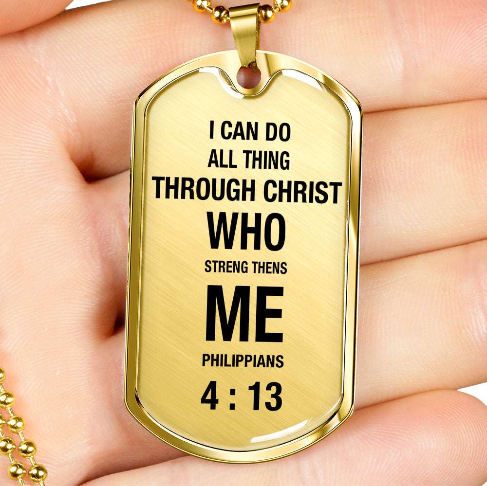 Son Dog Tag, Dog Tag Text Cross, Gift For Son Dog Tag Necklace-3 Gifts For Son Rakva