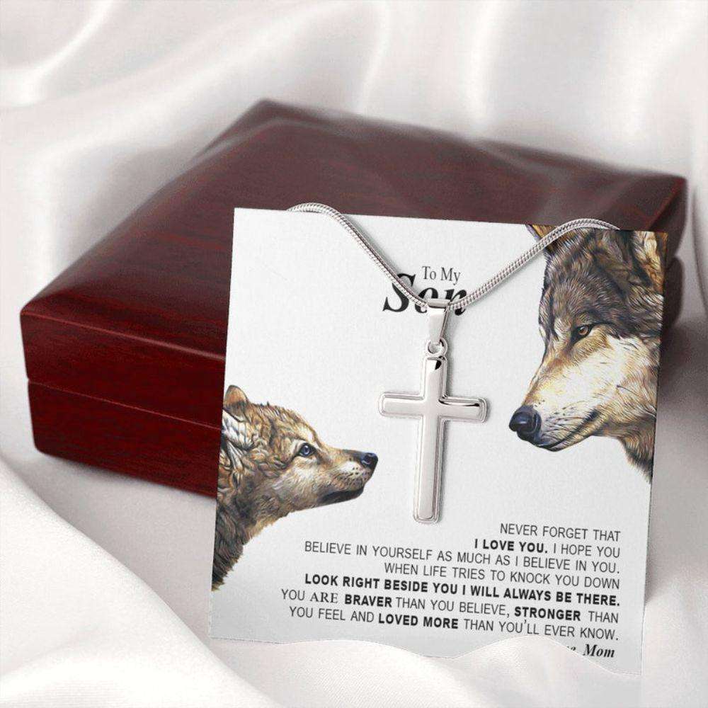 Son Necklace, Son’S Birthday Gift, Gift For Son, Necklace For Boy, Gift Set For Son, To My Son Necklace, Gift For Son From Mom Gifts For Son Rakva