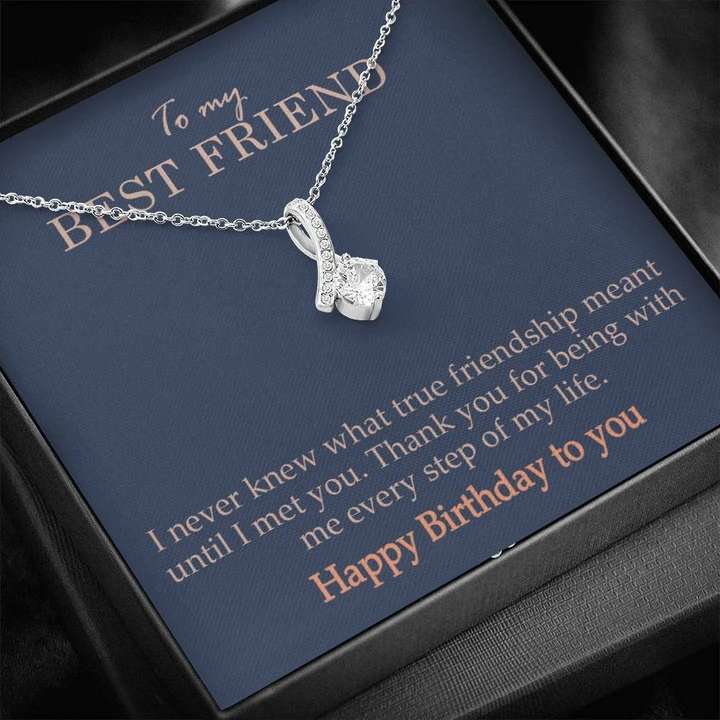 Unique Birthday Gift For Girl Best Friend 925 Sterling Silver Pendant