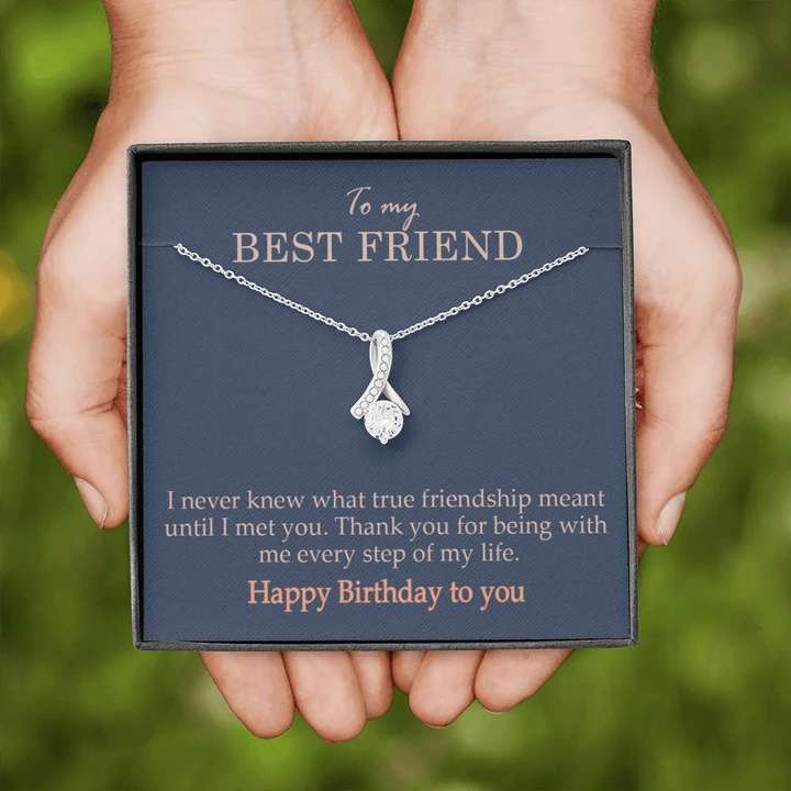Unique Birthday Gift For Girl Best Friend - 925 Sterling Silver Pendant Gifts For Friend Rakva