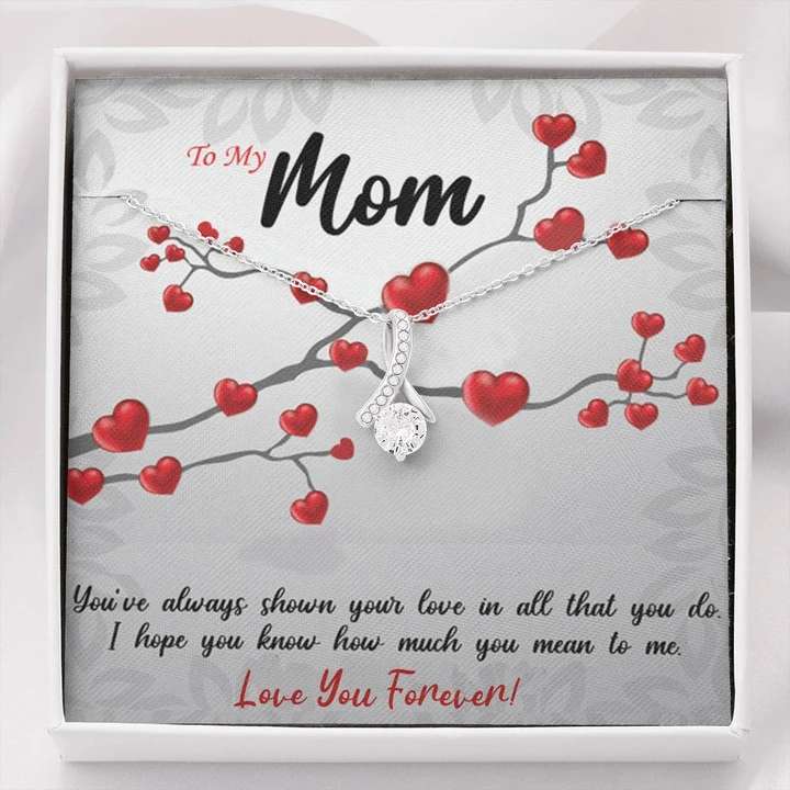 Unique Gift For Mother - 925 Sterling Silver Pendant Present Gifts for Mother (Mom) Rakva