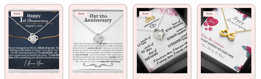 Cherished Moments: Unique Wife Necklaces for Your 1st Anniversary Celebration