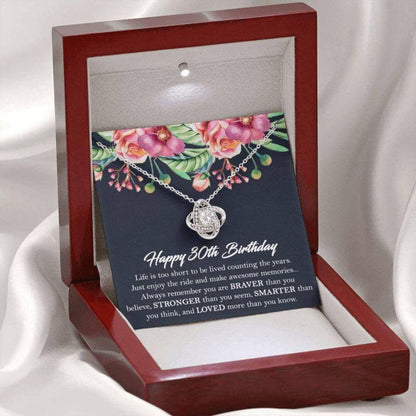30Th Birthday Necklace Gift For Her, 30Th Birthday Necklace For Women, 30 Year Gift Necklace For Women, Happy 30Th Birthday, Friend 30Th For Karwa Chauth Rakva