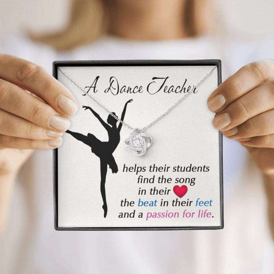 A Dance Teacher Necklace Gift, Dance Coach, Ballet Teacher Appreciation Gift Gifts for Grandmother Rakva