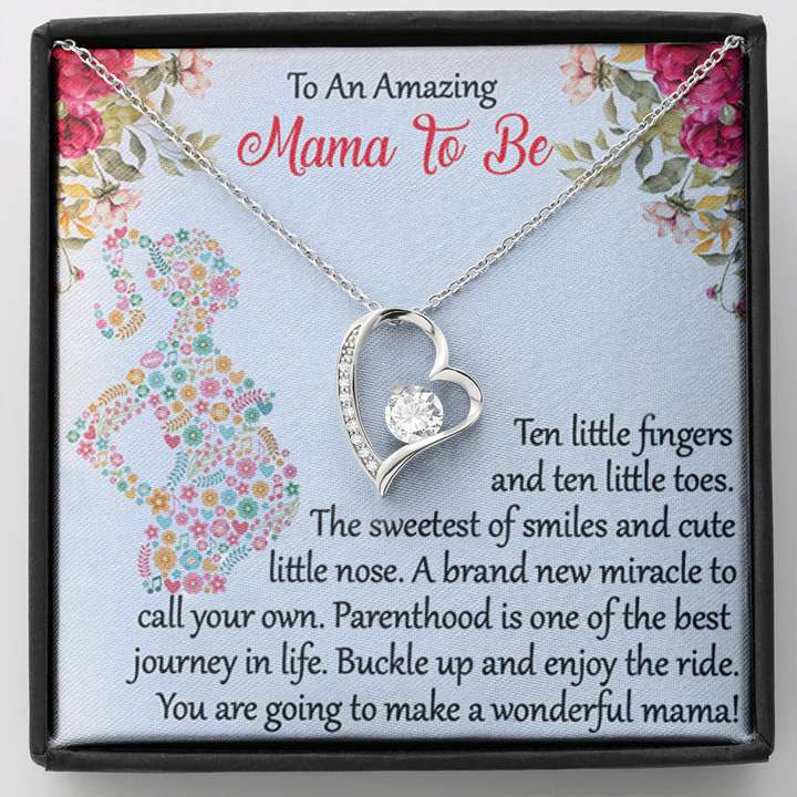 Amazing Gift For Pregnant Woman - 925 Sterling Silver Pendant Gift Box Gifts For Mom To Be (Future Mom) Rakva
