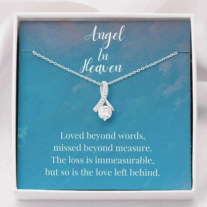 Angel In Heaven Necklace, Grief/Sympathy Gift, Miscarriage Gift, Encouragement Gift Necklace Rakva