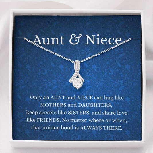 Aunt Necklace, Aunt & Niece Necklace Unique Bond, Aunt Niece, Gift For Aunt Auntie Gifts For Goddaughter / Godson Necklace Rakva