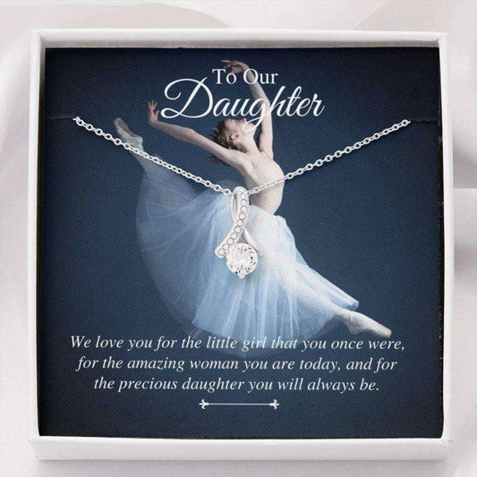 Ballerina Daughter Necklace, Baller Lover, Ballet Dancer, Ballerina Necklace, Daughter Gift Dughter's Day Rakva