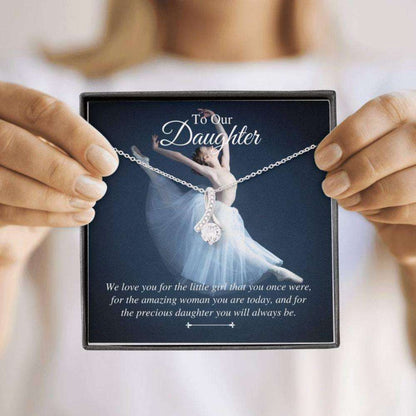 Ballerina Daughter Necklace, Baller Lover, Ballet Dancer, Ballerina Necklace, Daughter Gift Dughter's Day Rakva