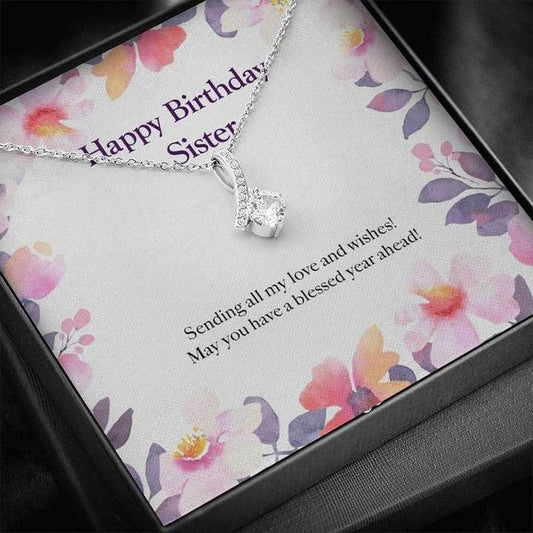 Best Birthday Gift For Sister - 925 Sterling Silver Pendant Gifts for Sister Rakva