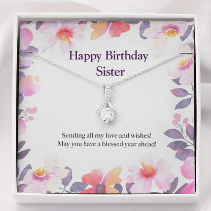 Best Birthday Gift For Sister - 925 Sterling Silver Pendant Gifts for Sister Rakva