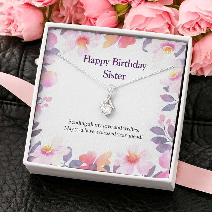 Best Birthday Gift For Sister - 925 Sterling Silver Pendant Gifts for Sister Rakva