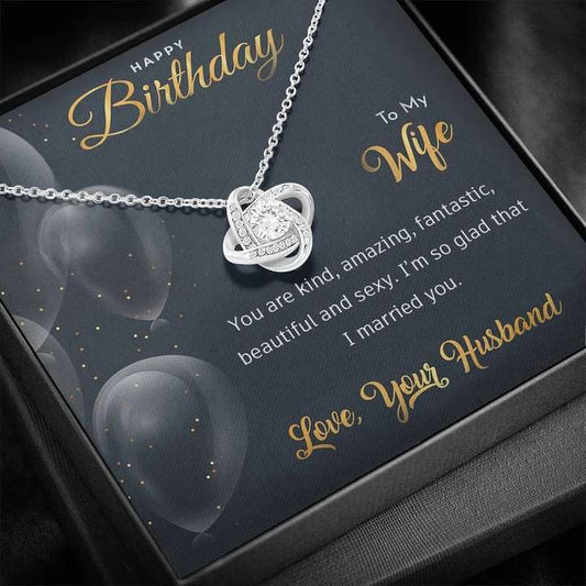Best Birthday Gift For Wife - Pure Silver Pendant & Message Card | Combo Gift Box For Karwa Chauth Rakva
