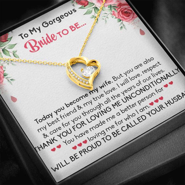 Best Gift For Bride To Be From Groom - Pure Silver Pendant With Message Card Best Sellers Rakva