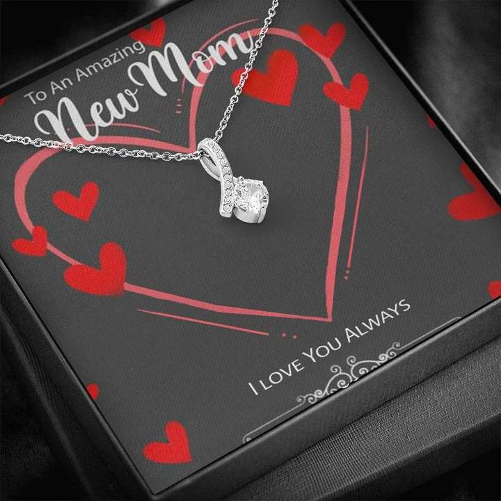 Best Gift For New Mom - Gift To Pregnant Woman - 925 Sterling Silver Pendant Gifts For Mom To Be (Future Mom) Rakva