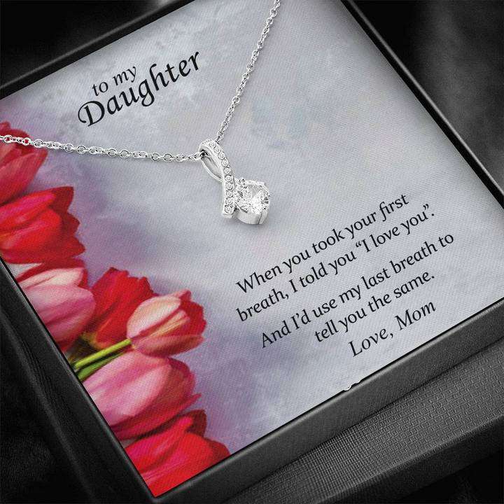 Best Gift To Daughter From Mom - 925 Sterling Silver Pendant Dughter's Day Rakva