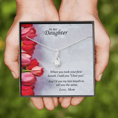 Best Gift To Daughter From Mom - 925 Sterling Silver Pendant Dughter's Day Rakva