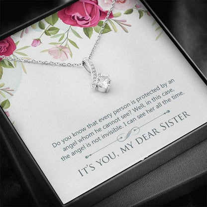 Best Gift To My Dear Sister - 925 Sterling Silver Pendant Gifts for Sister Rakva