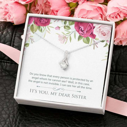 Best Gift To My Dear Sister - 925 Sterling Silver Pendant Gifts for Sister Rakva