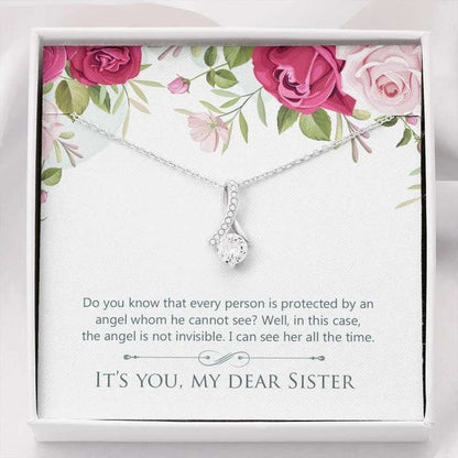 Best Gift To My Dear Sister - 925 Sterling Silver Pendant Gifts for Sister Rakva