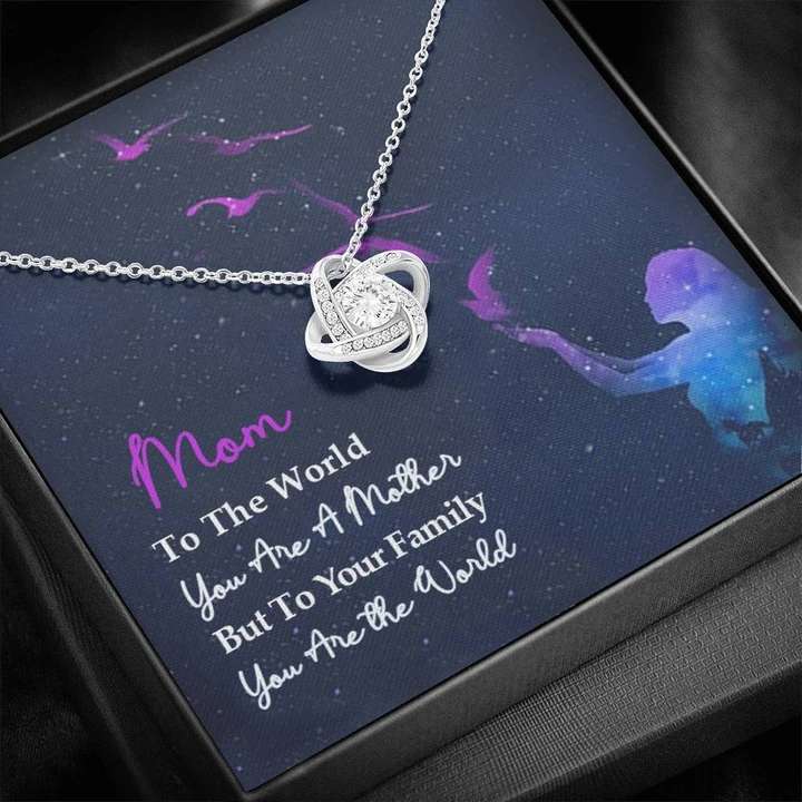 Best Meaningful Gift For Mom - 925 Sterling Silver Pendant Gifts for Mother (Mom) Rakva