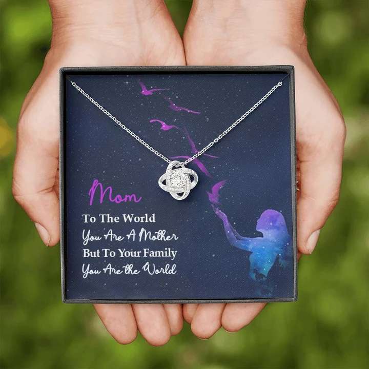 Best Meaningful Gift For Mom - 925 Sterling Silver Pendant Gifts for Mother (Mom) Rakva