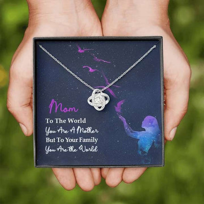 Best Meaningful Gift For Mom - 925 Sterling Silver Pendant Gifts for Mother (Mom) Rakva